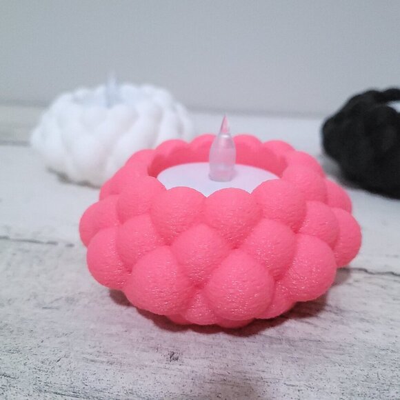 3 Minimalist Tealight Holder Modern Candle Holder cozy ambiance - Picture 4 of 7